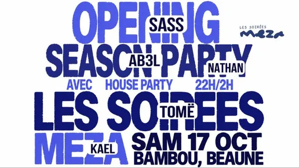 OPENING SEASON PARTYY