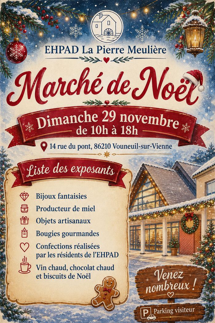 Marché de Noël EHPAD La Pierre Meulière