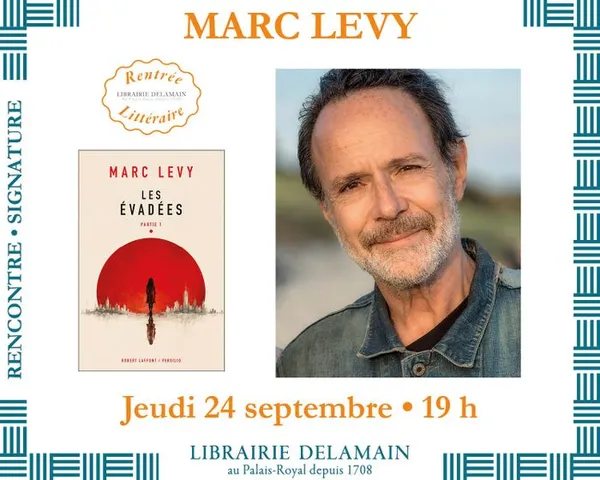Marc Levy présente son roman « Les Évadées, partie 1 »