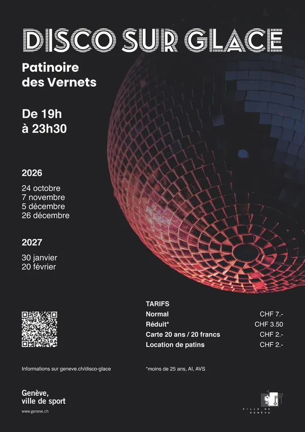 Disco sur glace un évènement à ne pas louper.