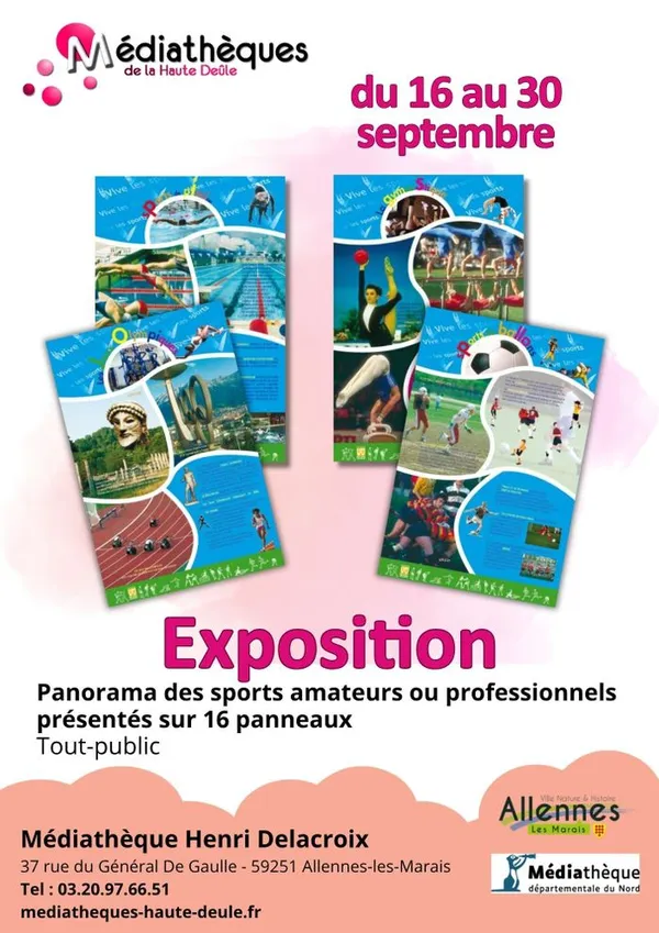 Exposition - Vive les sports