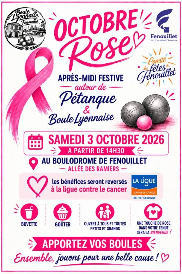 Après-midi festive autour de la pétanque et de la boule lyonnaise - Samedi 3 octobre