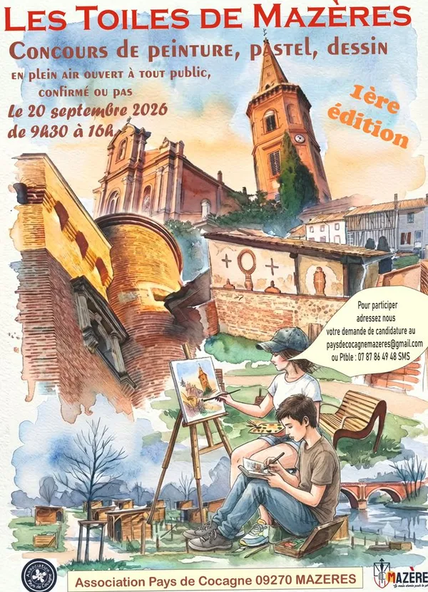 Concours de peinture : les toiles de Mazères