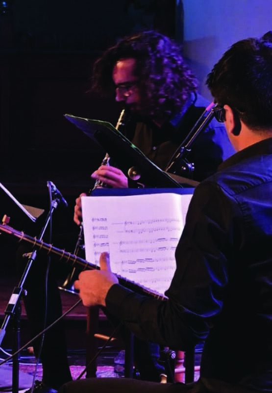 MESÒGEIA - La Filature Julien Lahaye, Sajad Kiani, Eléonore Billy, KellyThoma, Yves Vendenbussche, Muhammad Ceylan et Nikos Papageorgiou