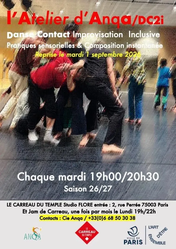 Atelier danse contact improvisation