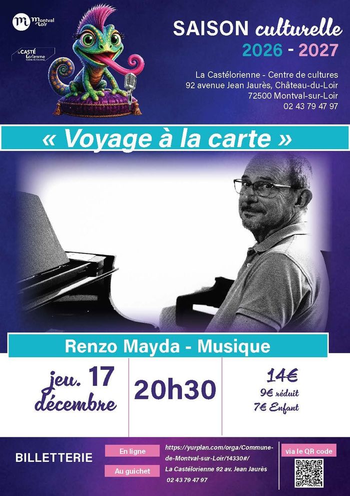 VOYAGE À LA CARTE DE RENZO MAYDA