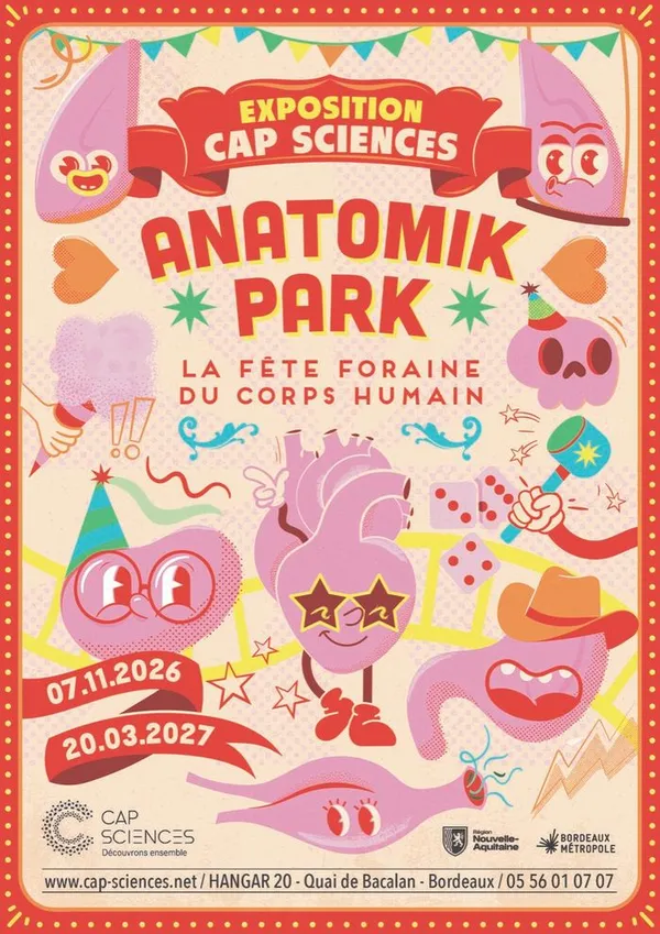 Exposition Anatomik Park - À Cap Sciences
