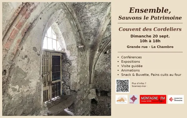 Visite guidée du couvent des Cordeliers de la Chambre