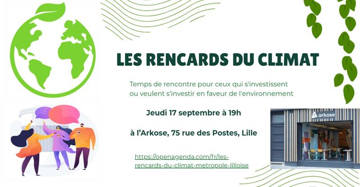Les rencards du climat à l'Arkose, c'est la rentrée !