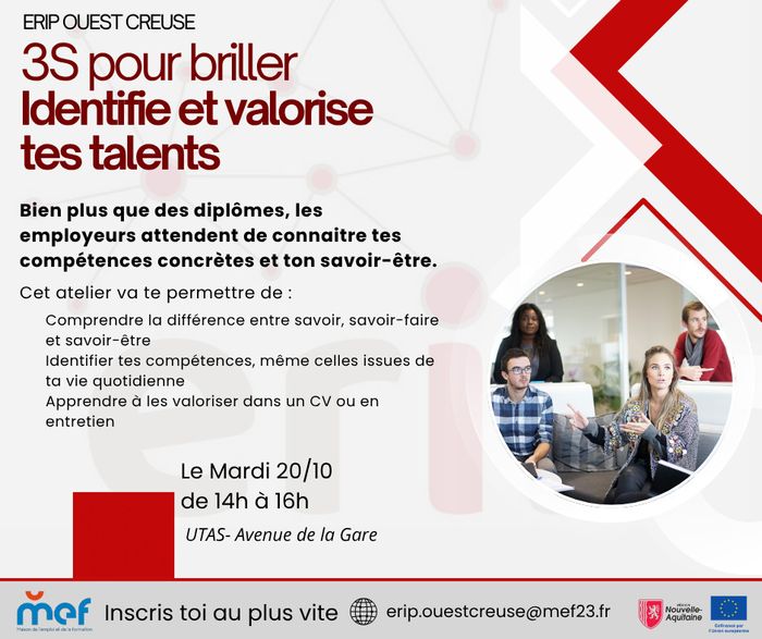 3 S pour briller : identifie et valorise tes talents