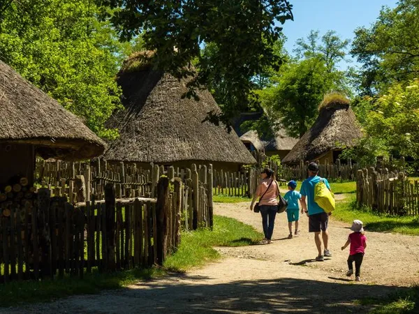 Visite libre : le village gaulois