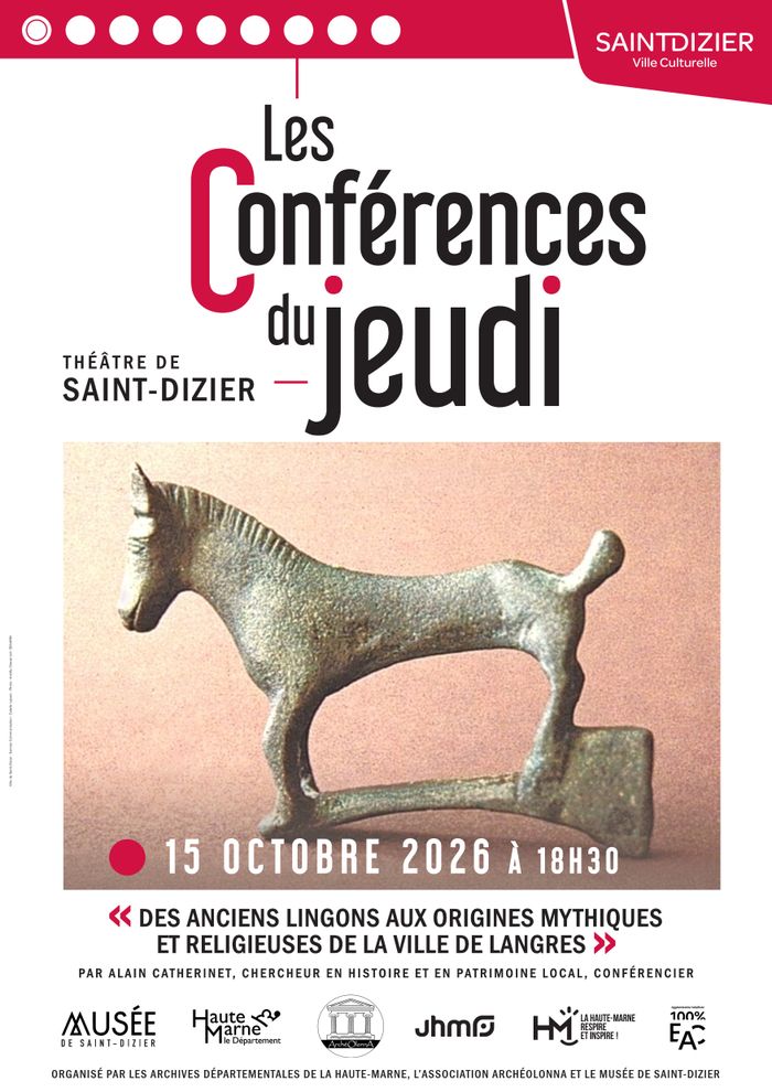 Conférence du Jeudi : Des anciens lingons aux origines mythiques et religieuses de la ville de Langres.