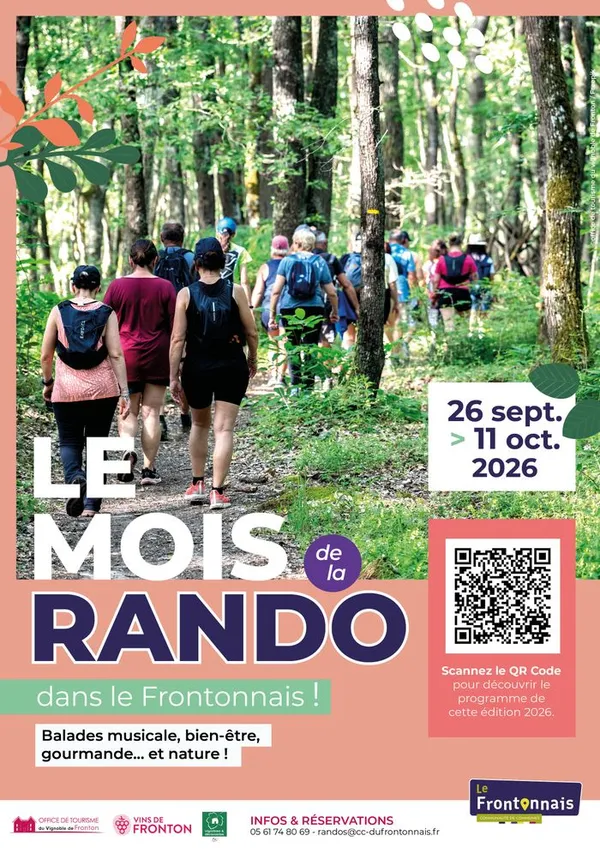Tous à vos baskets pour le Mois de la Rando dans le Frontonnais !