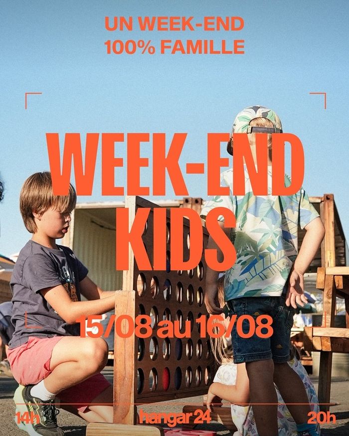 Week-end kids au Hangar 24