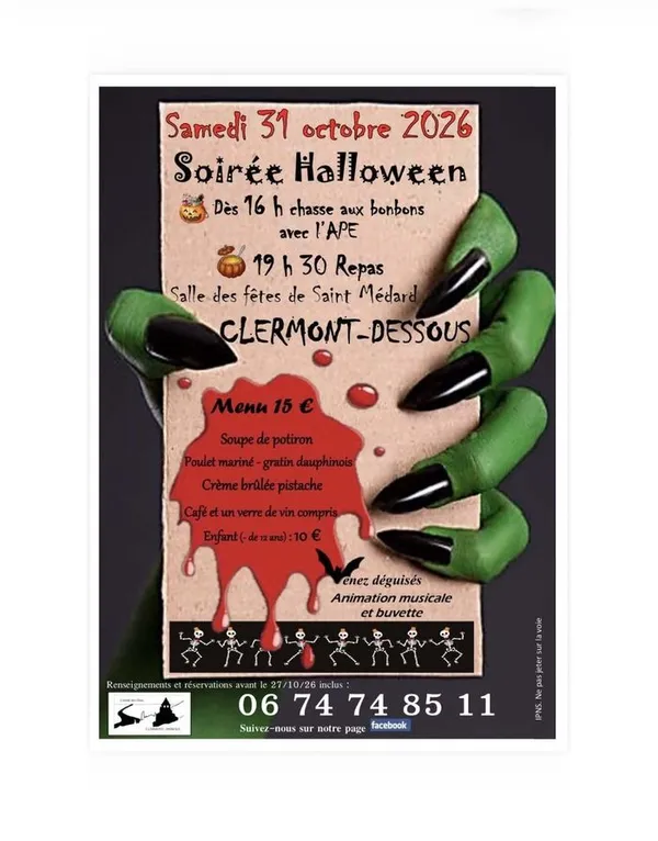 Soirée Halloween