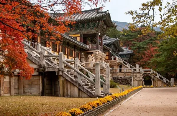 Exposition : La grotte de Seokguram