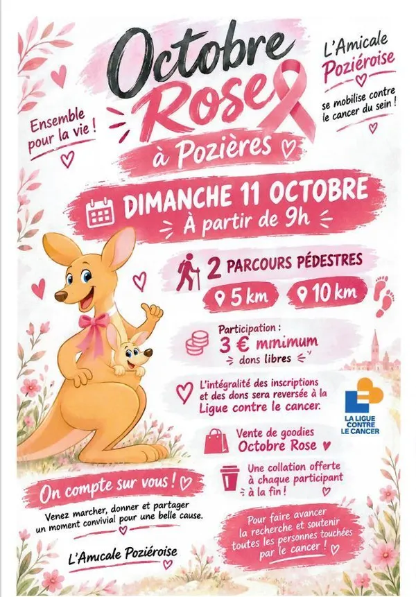 Marches de 5 et 10 km à Pozières