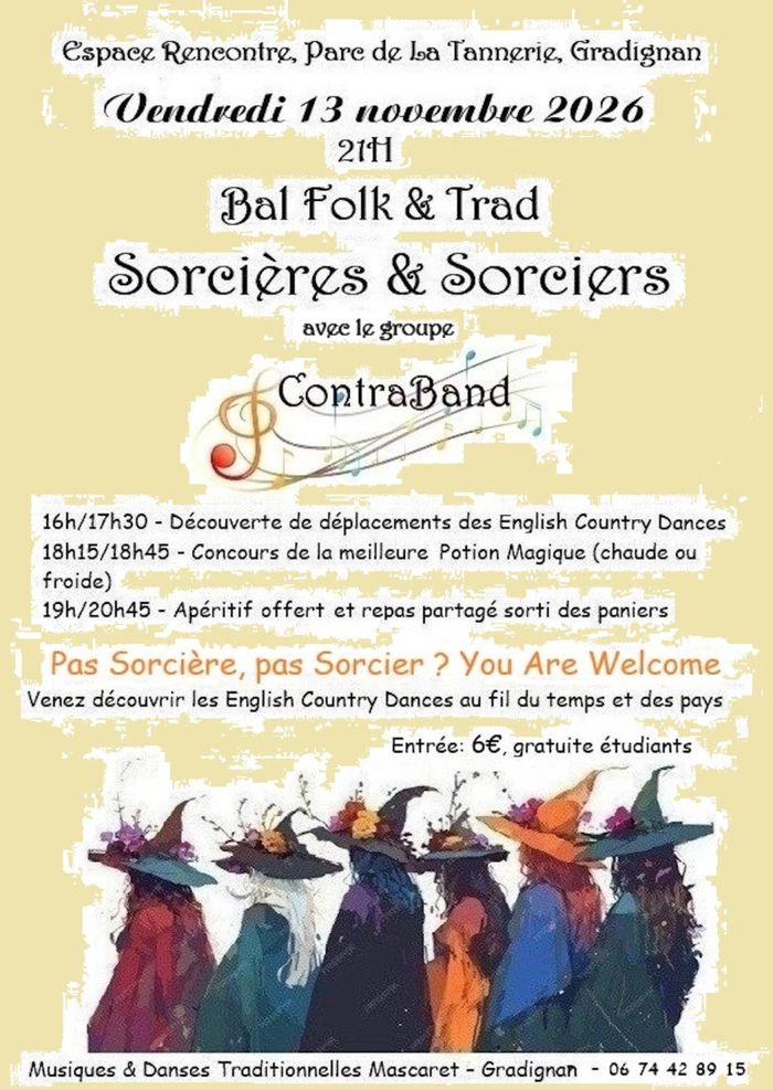 Ceilidh Bal des sorcières et des sorciers