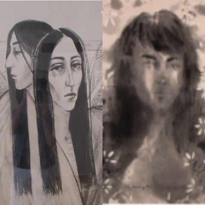 « Traces de présences » D’Olena Siniuhina (Ukrainienne) et « Rêves et Loups » d’Irina Korolëva (Russe)