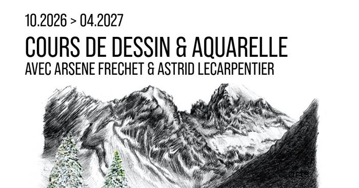 Cours de dessin et aquarelle