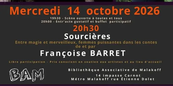 Sourcières - BAM! de Malakoff