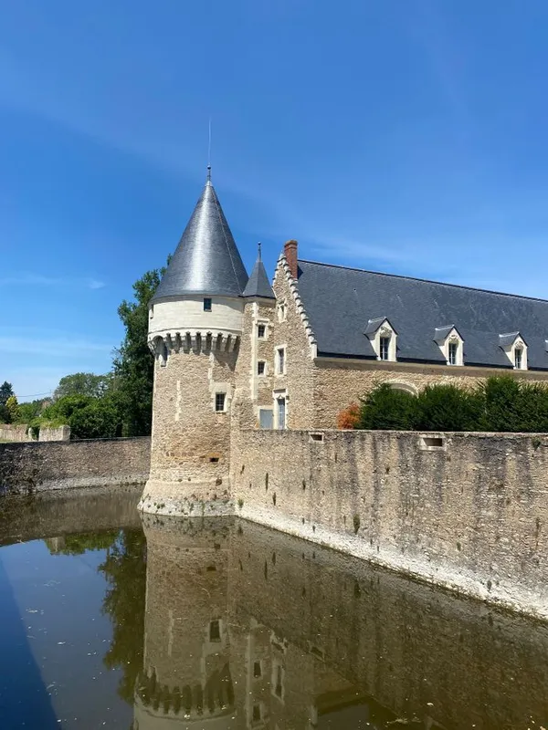 Visite des extérieurs du château du Verger