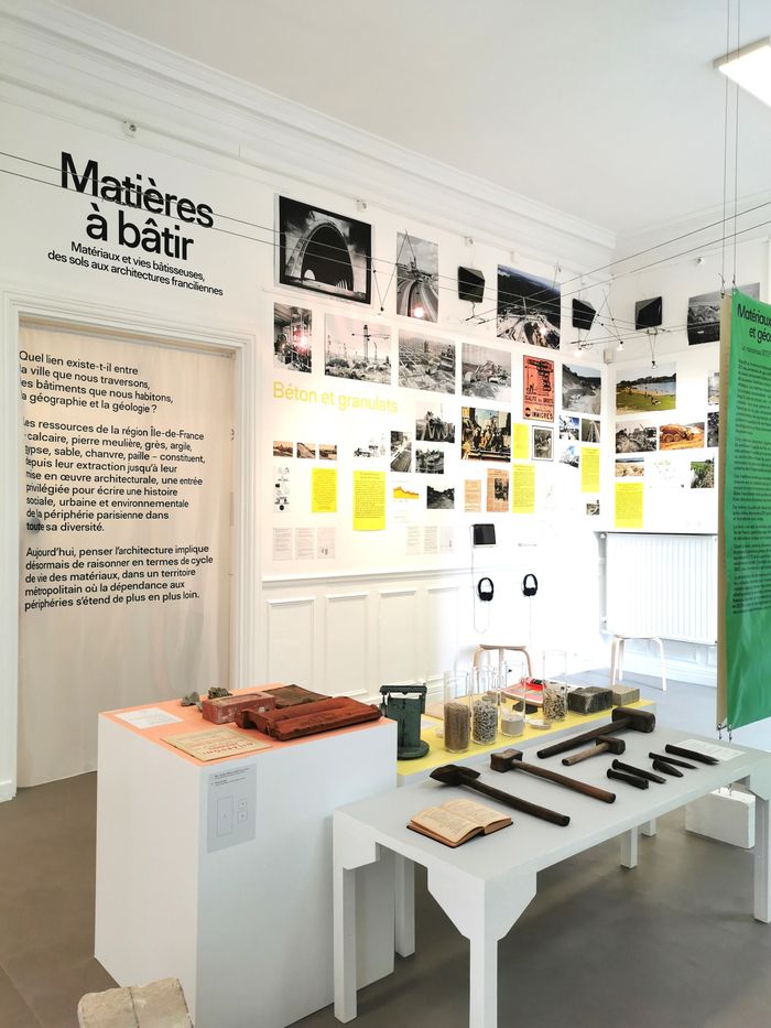 Visite guidée de l'exposition "Matières à bâtir" (scolaires uniquement)