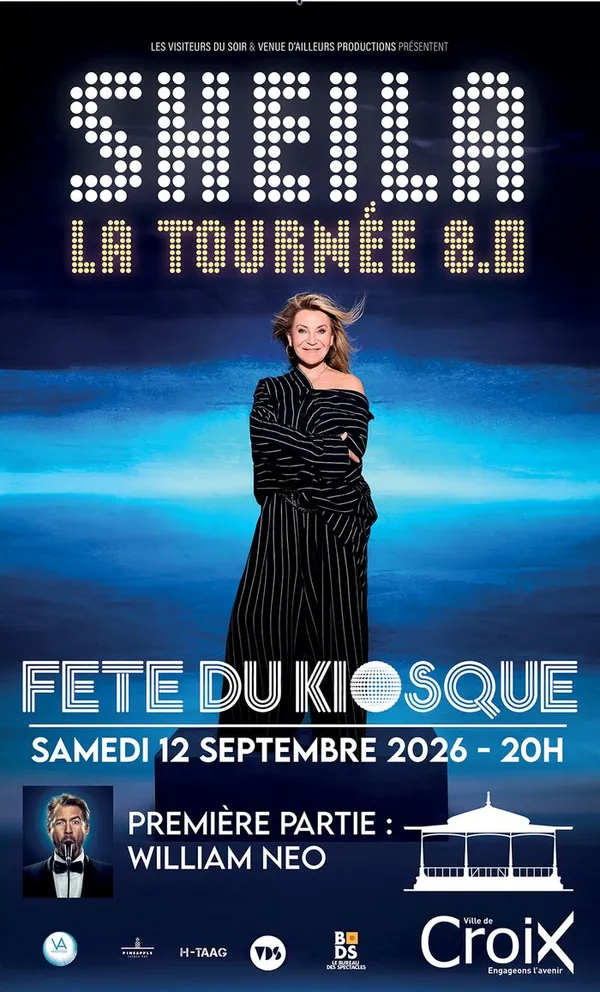 Sheila à la Fête du Kiosque