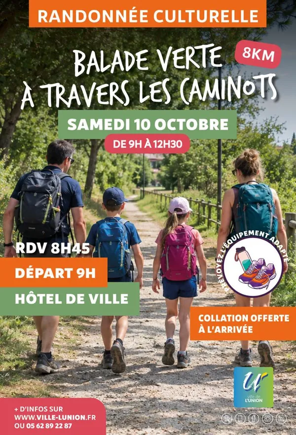 Balade verte à travers les caminots - Samedi 10 octobre