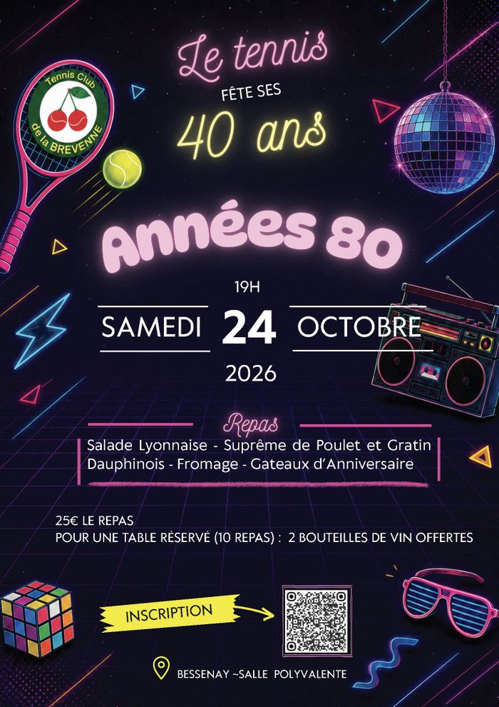 40 ans de tennis à Bessenay