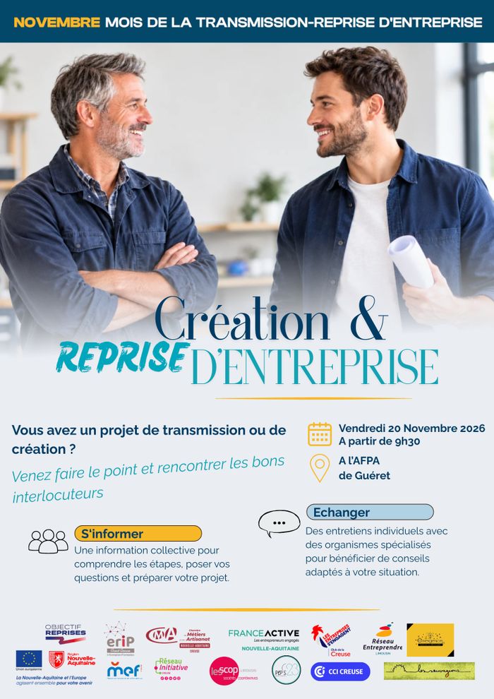 Création & reprise d'entreprise