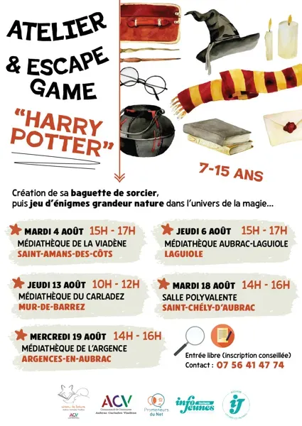 Escape game "Harry Potter"