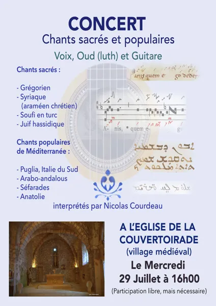 Concert Chants sacrés et populaires