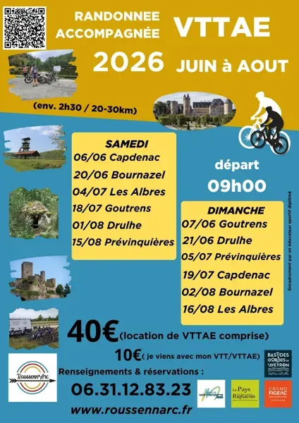 Randonnée en VTTAE