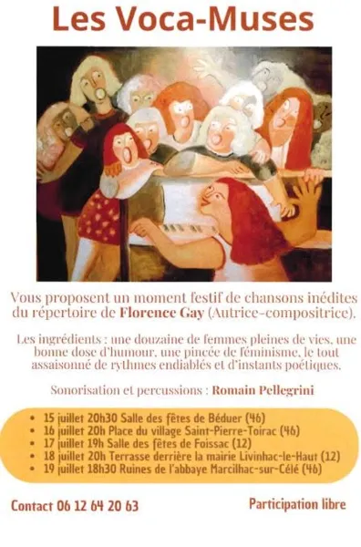 Les Voca-Muses en concert