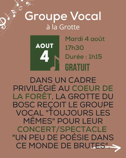 Groupe vocal "Toujours les mêmes"