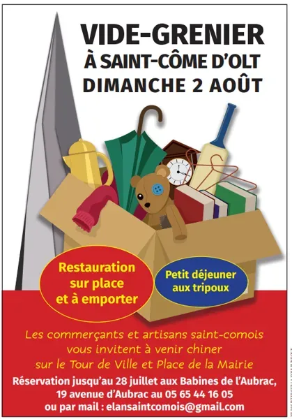 Vide-grenier et petit-déjeuner aux tripous