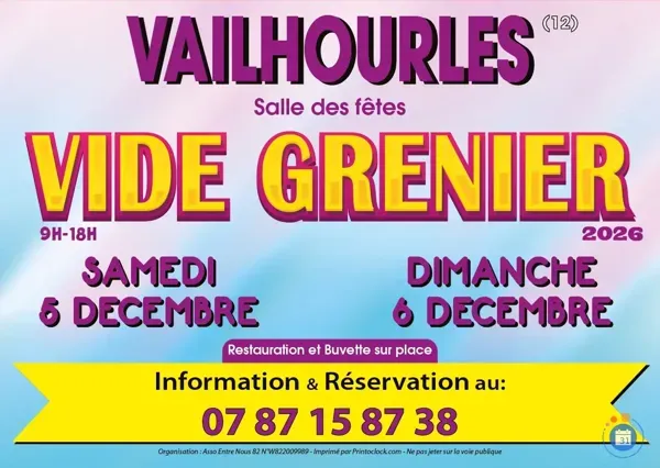 Vide grenier et marché aux puces