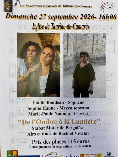 Rencontres Musicales "De l'ombre à la lumière"