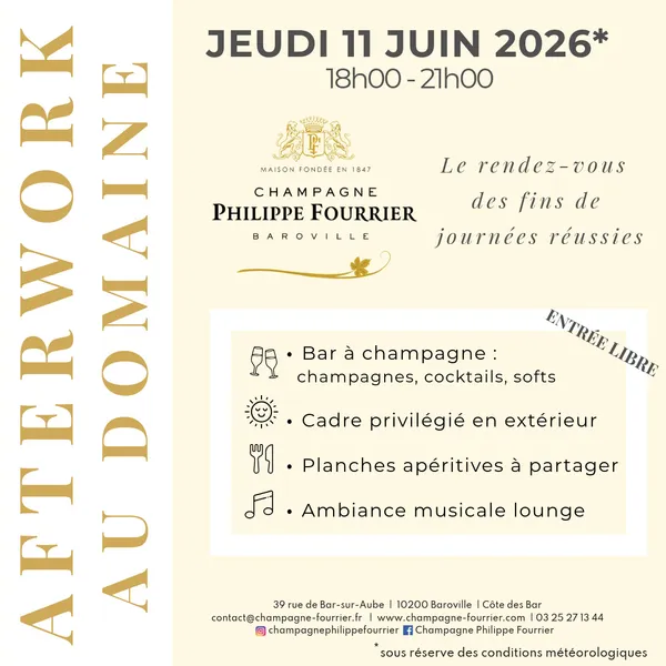 Afterwork - Champagne Philippe Fourrier