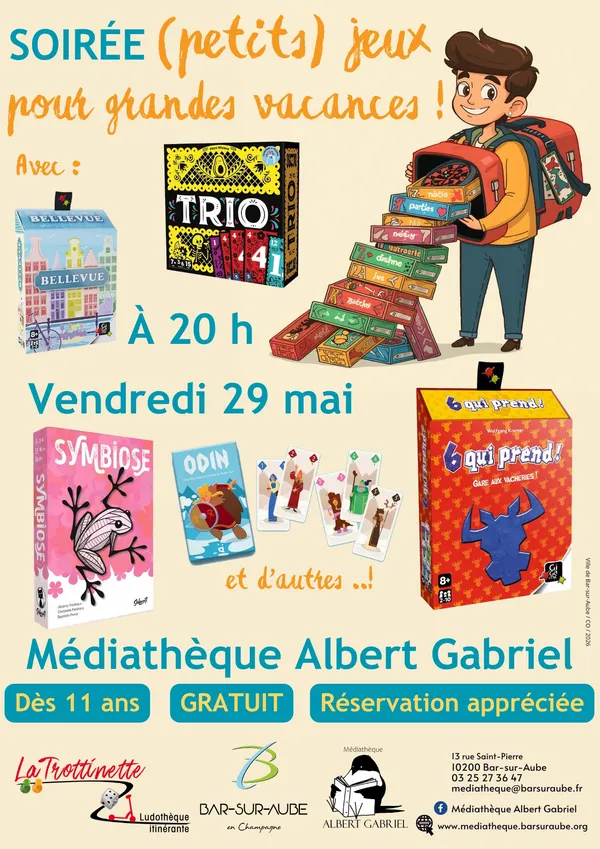 Soirée jeux