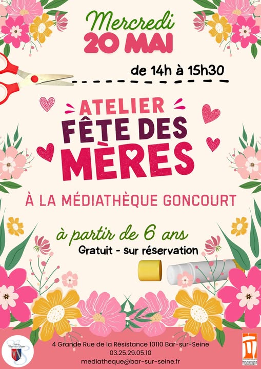 Atelier Fête des Mères