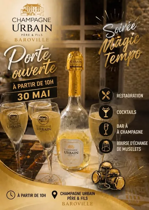 Bulles de Folie au Champagne Urbain Père & Fils
