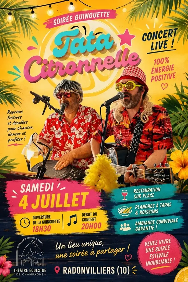 Concert : Tata citronnelle