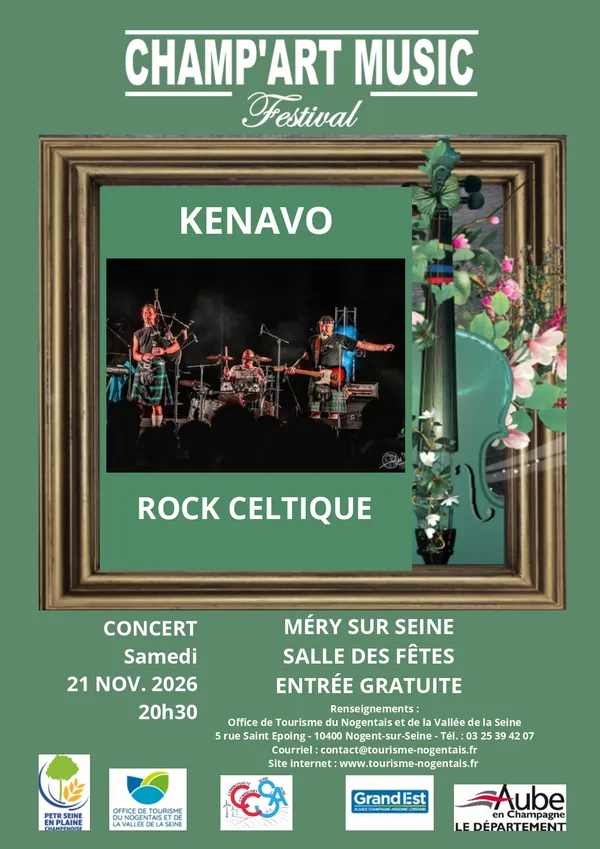 Champ'Art Music Festival à la Salle des Fetes de Méry-sur-Seine