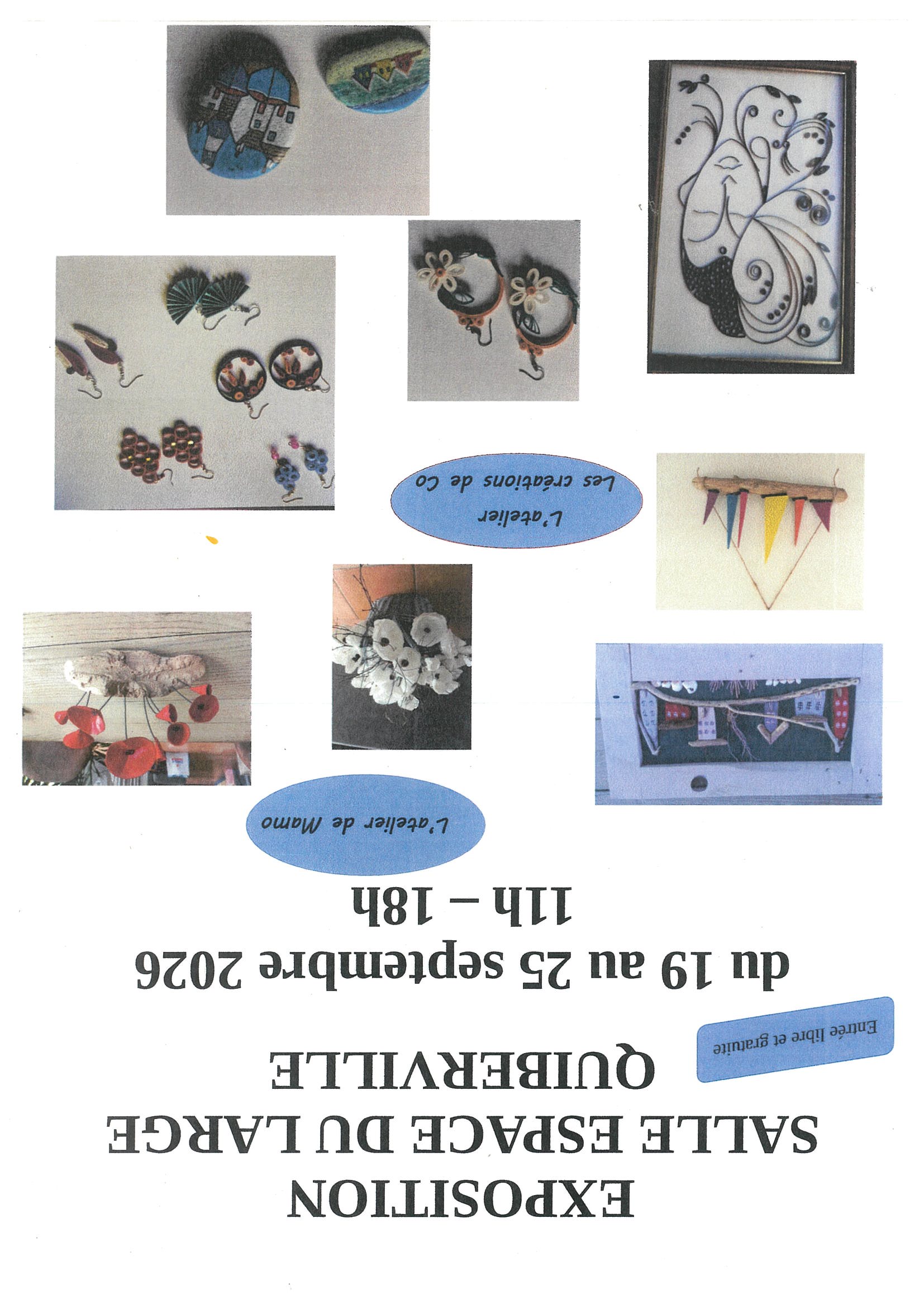 Exposition : l'Atelier de Mamo et les créations de Co