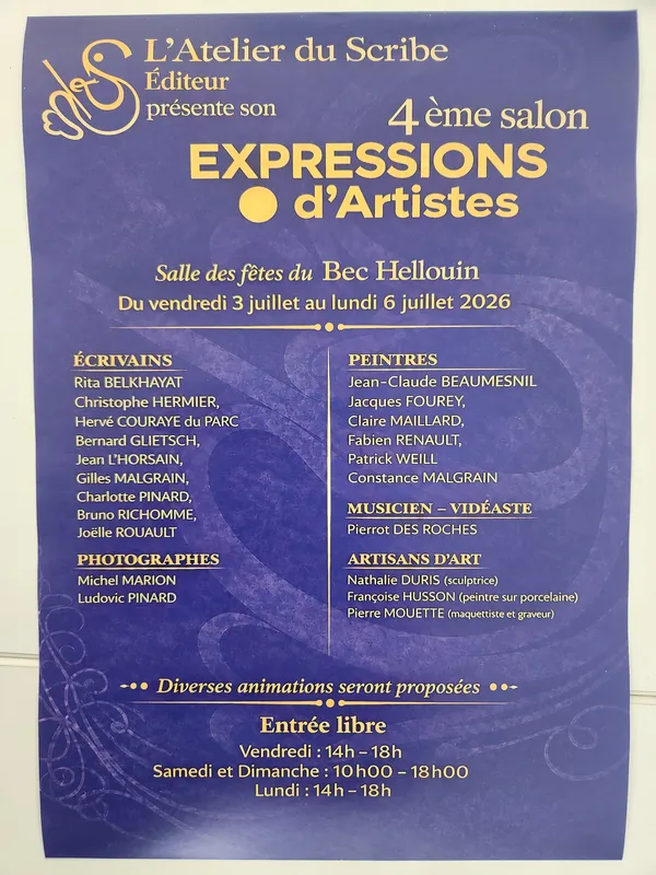 4ème salon Expressions d'Artistes