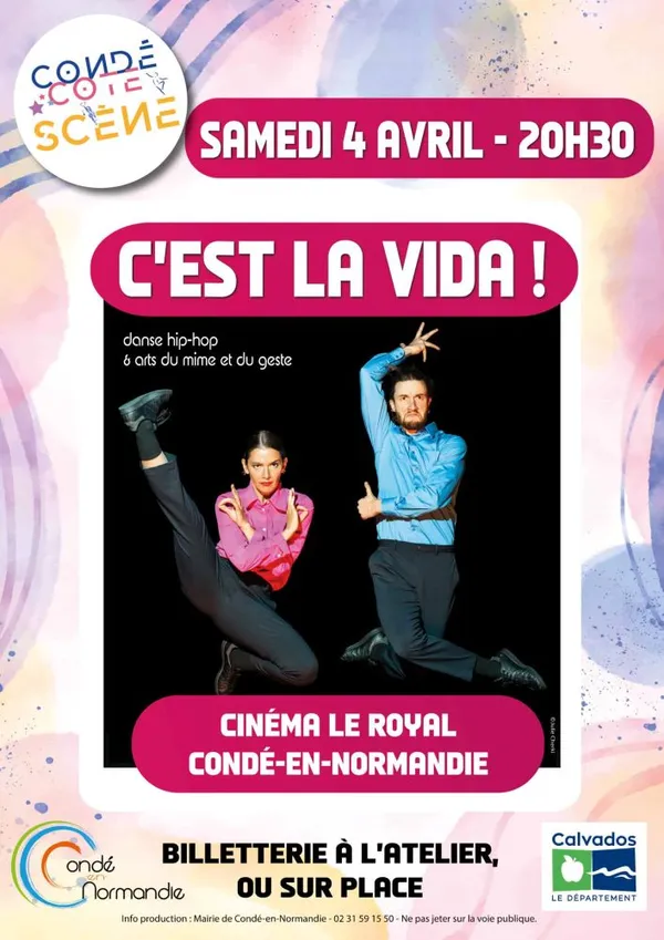 Condé Côté Scène 2025-2026 : spectacle "C'EST LA VIDA"