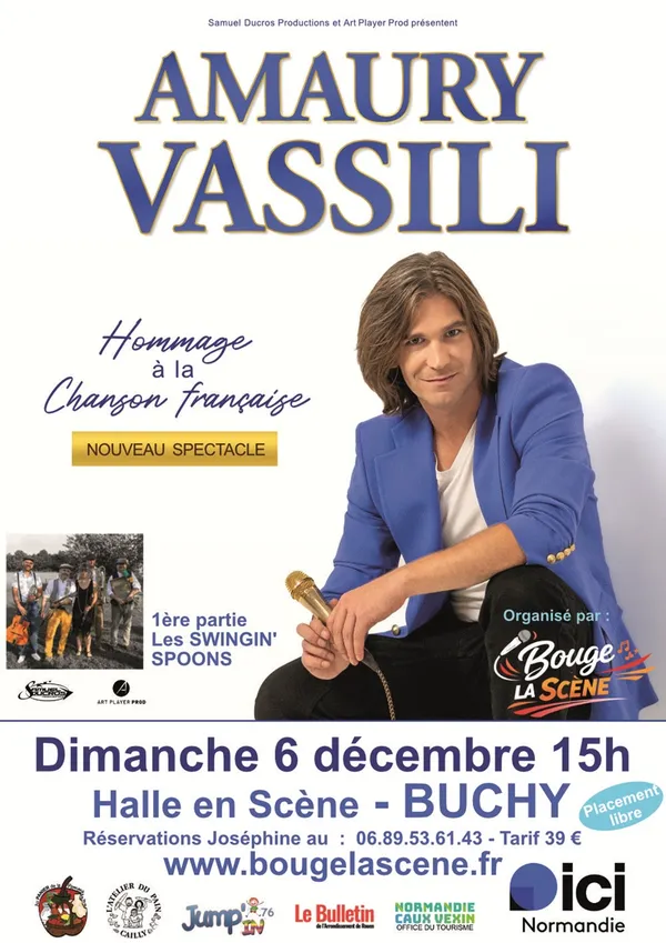 Concert d'Amaury Vassili : "Hommage à la chanson française"