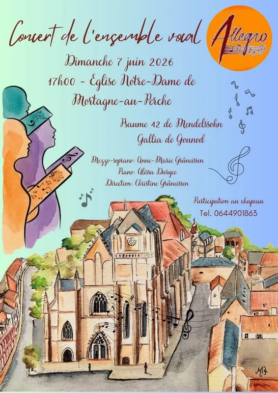Concert - Ensemble vocal Allegro